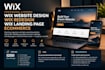 wix website design, wix redesign, wix landing page