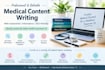 write  medical and healthcare content