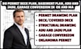 do permit deck plan, basement plan, adu and jadu, garage conversion in ok and ma