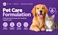 formulate safe and effective pet care products