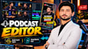 edit your podcast video with multicam sync and clipping