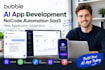 bubble ai app development no code automation saas web application integration