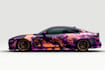 attractive car wrap design and vehicle wrap design