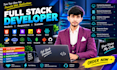 design and develop a custom full stack website development