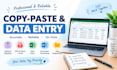 accurate typing, copy typing, and data entry
