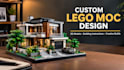 design custom lego moc models and building instructions