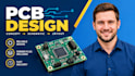 do pcb design, pcb schematic and circuit design, kicad pcb layout or altium