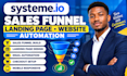 build systeme io sales funnel systeme io landing page systeme io website