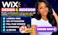 build wix website, professional barber websites,medspa website design