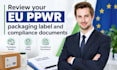 review your eu ppwr packaging label and compliance documents