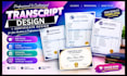 professionally design high school transcript, college and university transcript