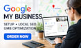 do google my business profile setup local SEO gmb optimization ranking reinstate