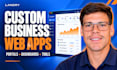 build a custom business web app