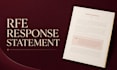draft an expert rfe response statement and legal explanation