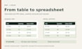 convert text based PDF tables to clean excel or CSV files