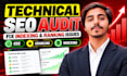 do a technical SEO audit for indexing and ranking issues