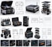 design drone docking stations, charging docks, uav ground equipment in 3d