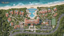 design property maps, hotel map, wayfinding layout and site plans