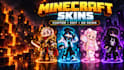 create a custom minecraft skin with 3d animation and character design