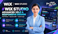 build advanced wix studio website with velo custom code and cms