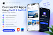 develop a custom ios app using swift and swiftui
