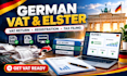 do german vat return, vat registration, tax filing, elster and bookkeeping