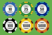 design professional poker logo in high quality