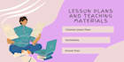 write detailed lesson plans and worksheets