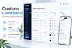 build a custom client portal with user roles billing and admin dashboard