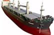 3d game ready cargo ship modeling, blender stl cargo vessel for 3d printing