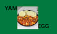 amala egusi semo eba yam and egg