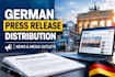 do german press release distribution to news media
