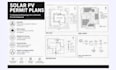 design solar pv permit plans site plan roof layout, setbacks sld