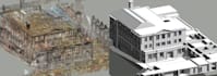 convert point cloud to lod 300,rebuild e57 file into dwg revit,elevation drawing