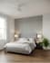 design a modern serene bedroom interior