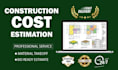 prepare mep boq, quantity takeoff, cost estimate