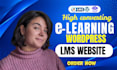 develop elearning wordpress website with learndash lms