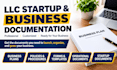 create professional llc startup and business documentation packages