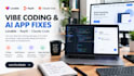 do vibe coding partner to fix  lovable replit claude web app claude code