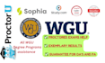 do wgu degree program courses and classes