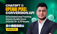 setup openai chatgpt ads pixel and advanced conversion api via GTM