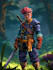 draw 2d game character illustration