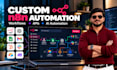 build custom n8n automation workflows