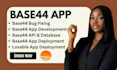 base44 bug fixing expert and base44 app deployment lovable ai website