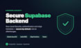 build a secure supabase backend with rls and auth