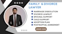 be your lawyer for child custody or divorce paperwork