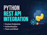 create a rest API integration with python