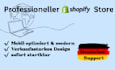 create a professional german shopify store