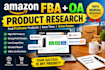 amazon fba product research for online arbitrage