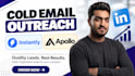 setup cold email outreach and appointment setting